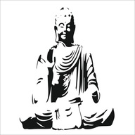 Maliarska šablóna, šablóny na maľovanie Budha