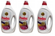Zestaw 3 x Płyn ŻEL do prania kolorów PRODAX 4 l - 300 prań