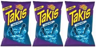 3x Takis Blue Heat Tiktok Challenge Chipsy Nachosy z USA 92,3g ZESTAW