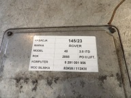 Computer Rover 45 lift 2,0ITD 0281001956