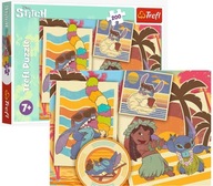 Puzzle dla dzieci 200 elementów Muzyczny świat Lilo i Stitch TREFL 7+