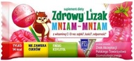 ZDROWY LIZAK MNIAM-MNIAM malina 1 sztuka kulka