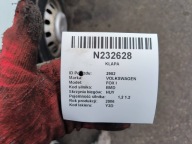 trunk door boot LY3D VOLKSWAGEN FOX and
