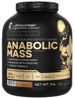 Levrone anabolic MASS 3kg Snickers KONDICIONOVAČ NA HMOTNOSTI BIELKOVINY SACHARIDY