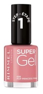 RIMMEL SUPER GEL LAKIER DO PAZNOKCI 035 POP PRINCESS PINK 12ml