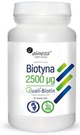 BIOTIN 2500 mcg QualiBiotin 120 tabliet. Aliness