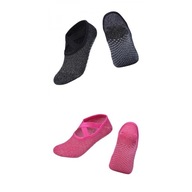 2 páry dámskych ponožiek na jogu protišmykové gripy