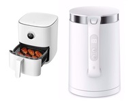 Fritéza bez tuku Xiaomi 30802 1500 W 3,5 l + Rýchlovarná kanvica Xiaomi Mi Smart Kettle Pro 1800 W 1,5 l biela