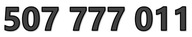507 777 011 STARTER ORANGE ZŁOTY ŁATWY PROSTY NUMER KARTA PREPAID SIM GSM
