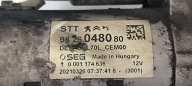 starter 9826048080 CITROEN JUMPER III LIFT L3 H3