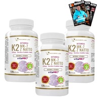 VITAMIN K2 200mcg VITAMK-7 VEGÁN PRÍRODNÁ 360kap