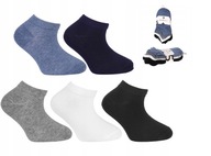PONOŽKY Detské bavlnené Členkové Ponožky Moraj 27-30
