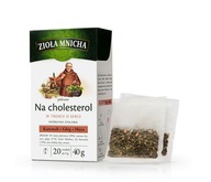 Herbata ZIOŁA MNICHA Big Active NA CHOLESTEROL 20t