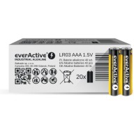 Nikkel-metál-hidrid (NiMH) akkumulátor Everactive AAA (R3) 1100 mAh, 40 darabos kiszerelés