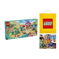 LEGO DISNEY č. 43246 - Dobrodružstvo Disney princeznej +Taška +Katalóg 2024