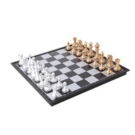 International Chess Set with Folding Chess Board and Classic Handmade