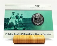 5 zł złotych 2013 Polskie Kluby Piłkarskie – Warta Poznań Blister