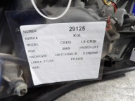 Kia Ceed and light rear right HB 5D 92402-1H0 RH
