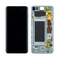 ORYGINAŁ Wyświetlacz LCD SAMSUNG S10 G973 zielony