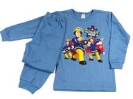 Chlapčenské pyžamo 116 Pyžamko Uhasená modrá Poľský Výrobca z bavlny 10