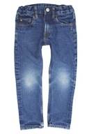 H&M 3-4lata spodnie jeansy, proste 104