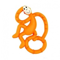 Matchstick Monkey: masážne hryzátko Mini Oranžové