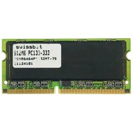 Pamäť RAM DDR SwissBit 53956293 512 MB