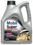 OLEJ MOBIL SUPER S 2000 X1 10W40 4L