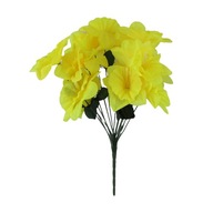 Mű nárcisz csokor 18 virág, 52cm