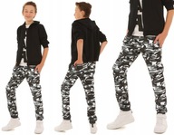 OCIEPLANE spodnie dresowe dla chłopca MORO - 152