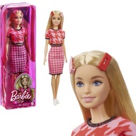 Bábika Barbie Blondýna Fashionistas Ružové Oblečenie GRB59