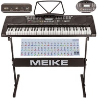 Keyboard Organy 61 Kl MK-825 KURS nauka gry STATYW