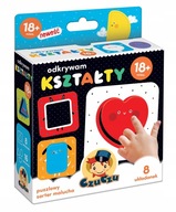 Puzzle CzuCzu Kształty 16 el PUZZLOWY SORTER ODKRYWAM KSZTAŁTY