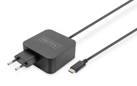 Ładowarka sieciowa DIGITUS zasilacz 1x USB-C PD 3.0 max. 65W zintegrowany k