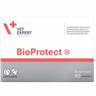 VetExpert BioProtect Probiotikum pre psa mačku 60 tab