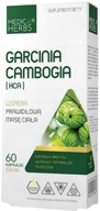 Medica Herbs HCA GARCINIA CAMBOGIA NA MASĘ CIAŁA Metabolizm tłuszczów 520mg