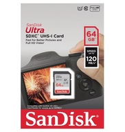SanDisk Ultra SDXC karta pamięci 64 GB 120mb/s