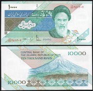 Irán 10 000 $ RIALS P-146i UNC 2015