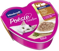 VITAKRAFT CAT POESIE Creation kuracie mäso s morčacím krmivom pre mačky 85g