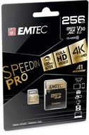 Paměťová karta Emtec SpeedIN Pro 256 GB MicroSDXC UHS-I Class 10
