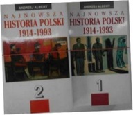 najnowsza Historia Polski 1914-1993 tom 1,2 -