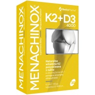 Xenico Pharma Menachinox K2 + D3 4000 FORTE 30kaps