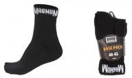 Ponožky Magnum Base Pack Black 44 až 47 3 párov