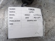 Opel Agila DEVIO LUCI TERGICRISTALLO TERGI 092115275 092115277