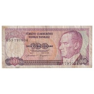 Banknot, Turcja, 100 Lira, KM:194a, VF(20-25)