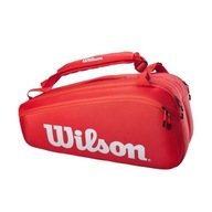 Tenisová taška Wilson SUPER TOUR x 9 red