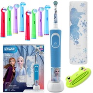 Elektrická zubná kefka pre deti Oral-B Vitality 100 Kids Frozen Set