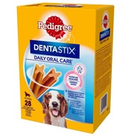 PEDIGREE DentaStix Medium 28szt- 4x180g Średn Rasy