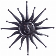 Čierne slnko - Vintage nástenná dekorácia