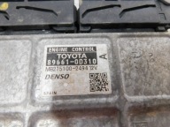control unit of the engine computer TOYOTA YARIS II 2 1.3 VVTI 89661-0D310